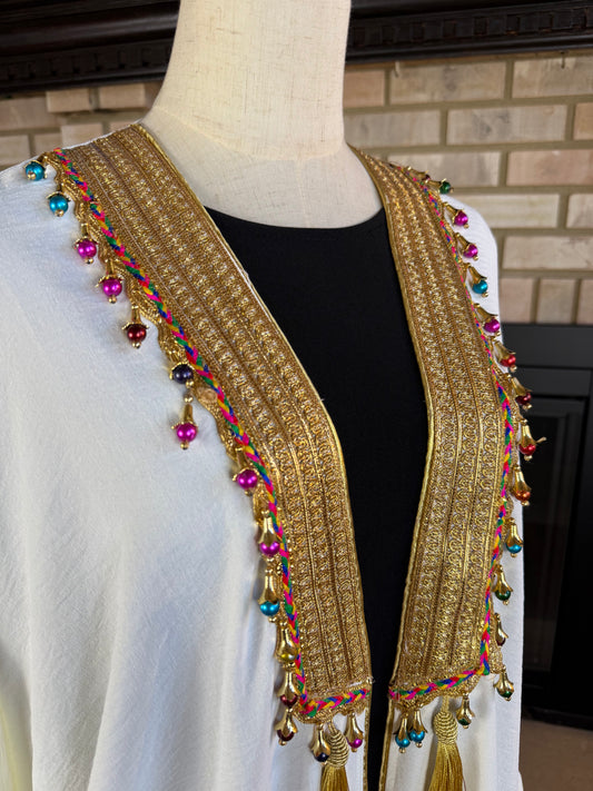 White/Gold Pattern Besht