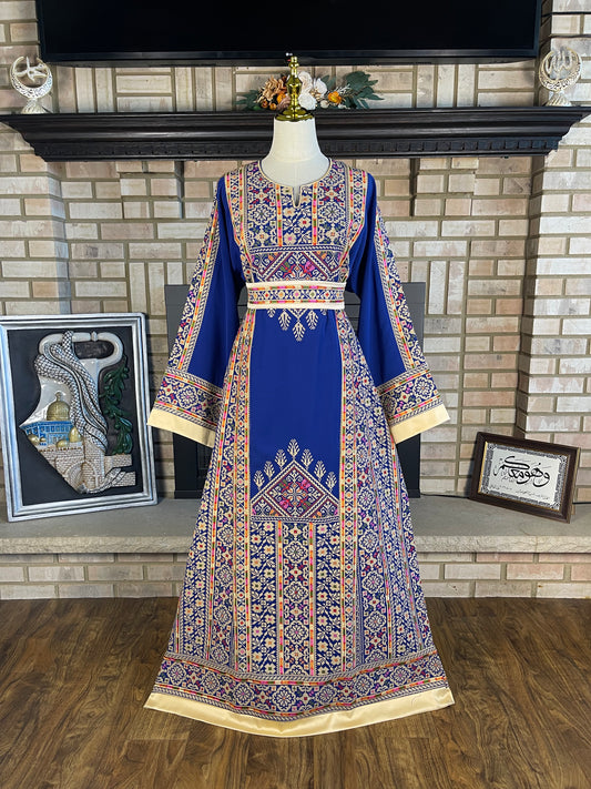 Blue Queen's Thobe