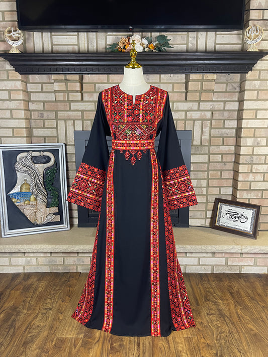 Black/Red Silwad Thobe