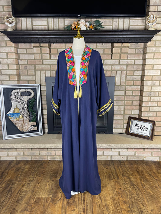 Navy Blue Calligraphy Besht