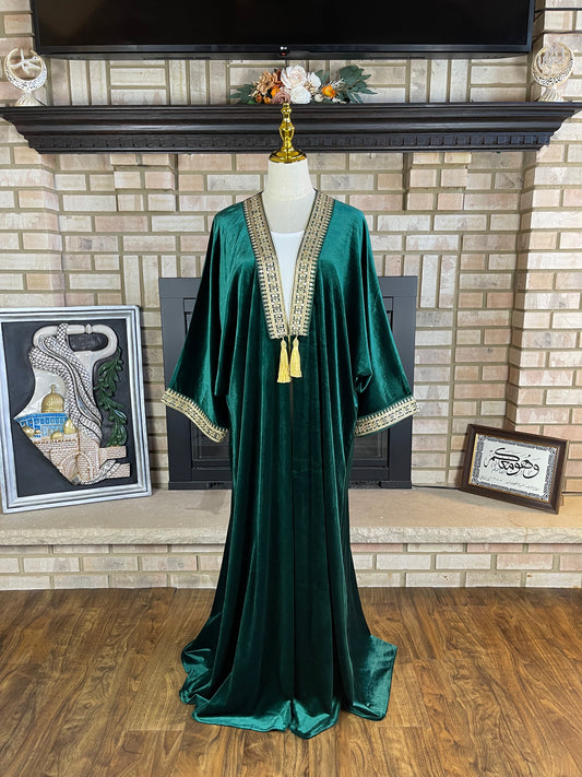 Velvet Emerald Green Pattern Besht