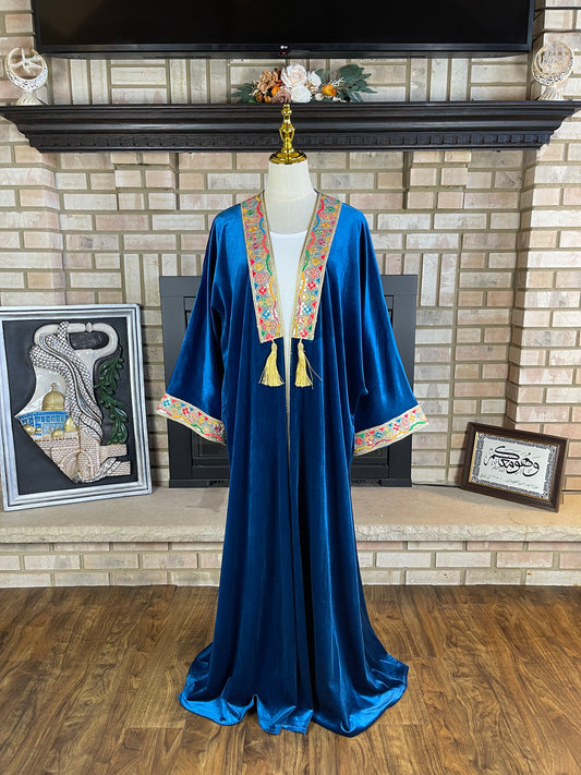 Velvet Royal Blue Pattern Besht
