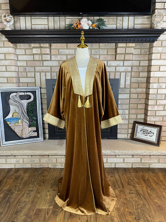 Velvet Butterscotch Gold Pattern Besht