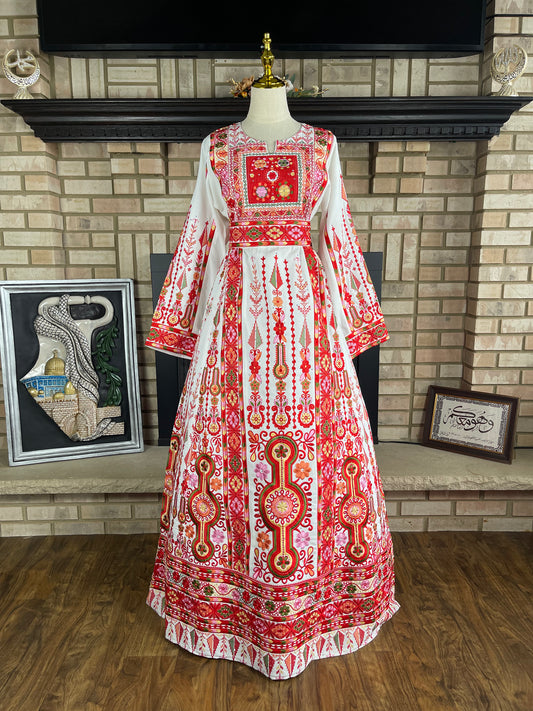 White Jenin's Bride Thobe