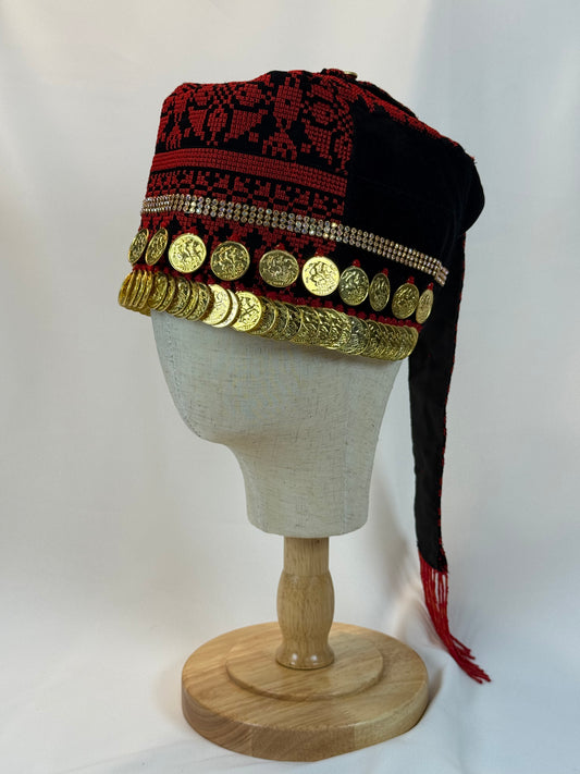 Small Size Golden Coin "Lira" hat (Waqah)