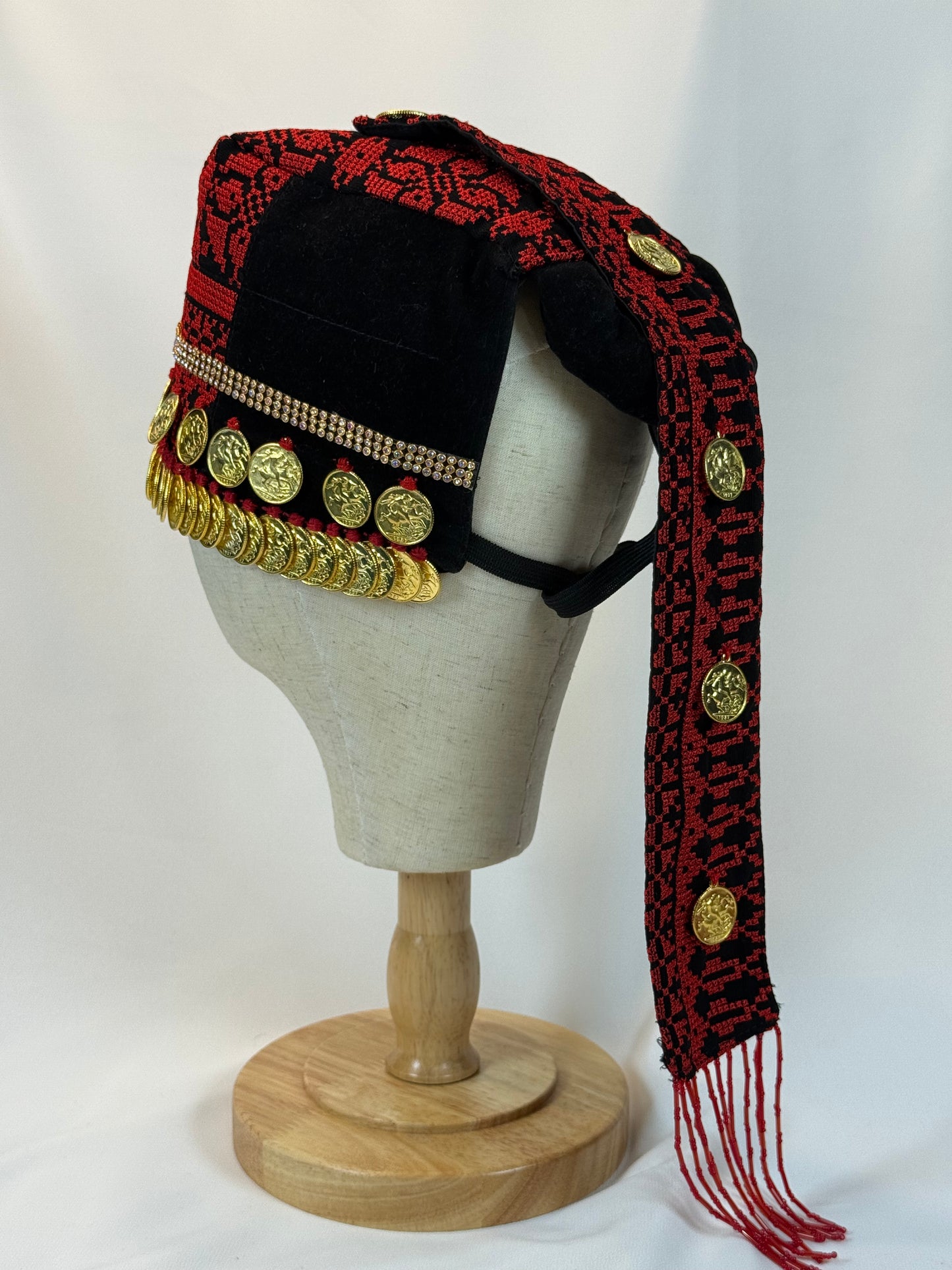 Small Size Golden Coin "Lira" hat (Waqah)