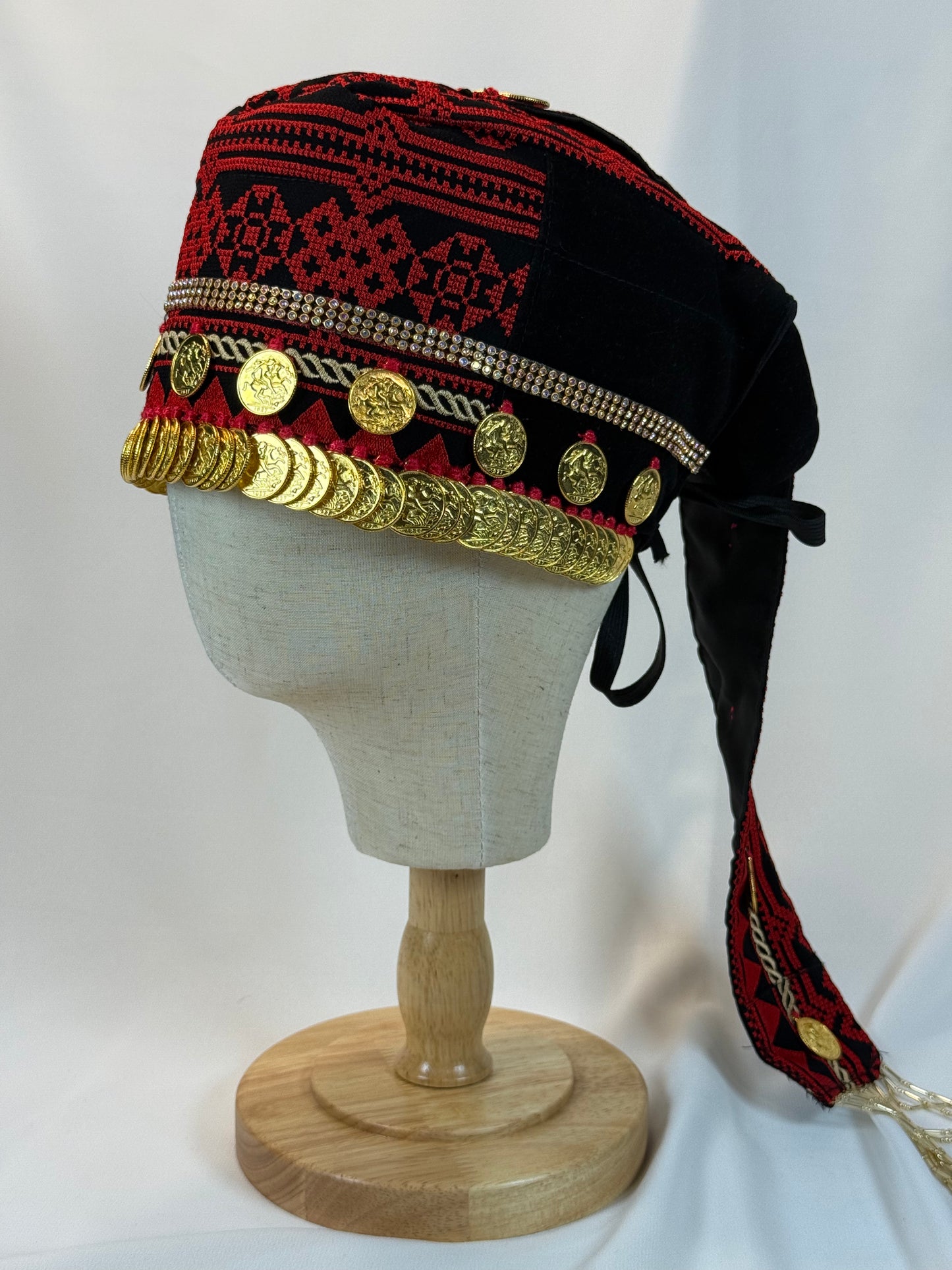 Small Size Golden Coin "Lira" hat (Waqah)