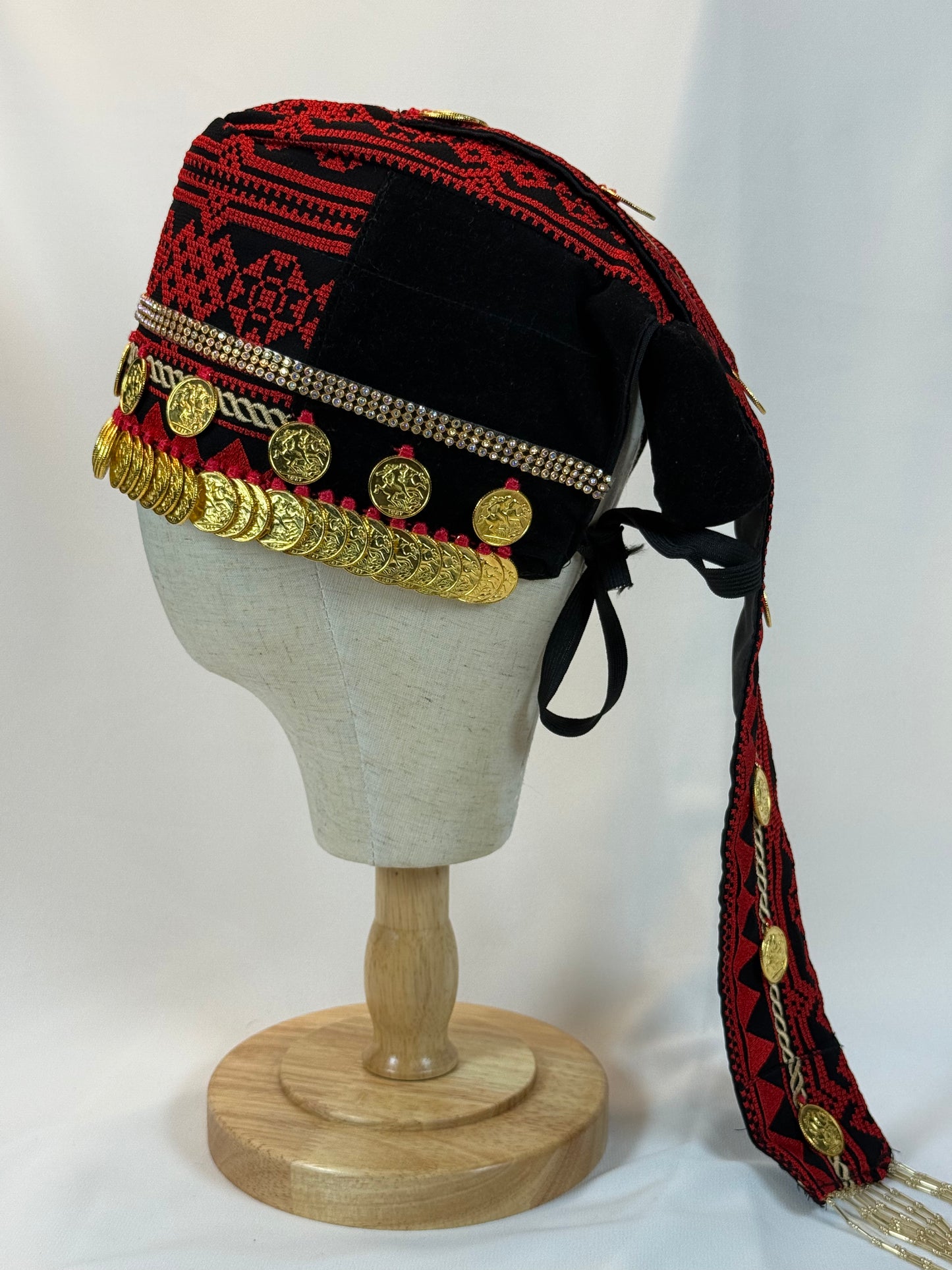 Small Size Golden Coin "Lira" hat (Waqah)